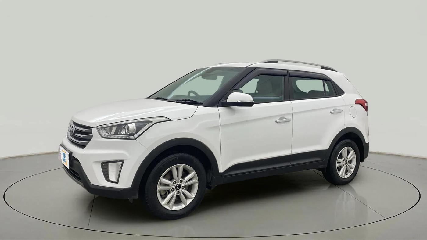 2016 Hyundai Creta SX PLUS 1.6 PETROL, Petrol, Manual, 44,833 km, Left Front Diagonal