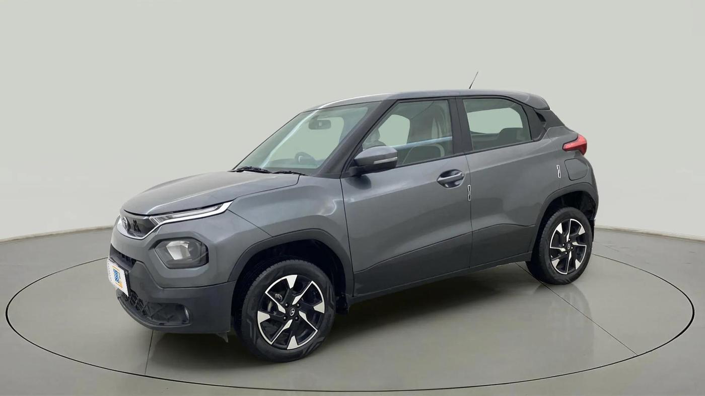 2023 Tata PUNCH ACCOMPLISHED DAZZLE PACK MT, Petrol, Manual, 19,635 km, Left Front Diagonal