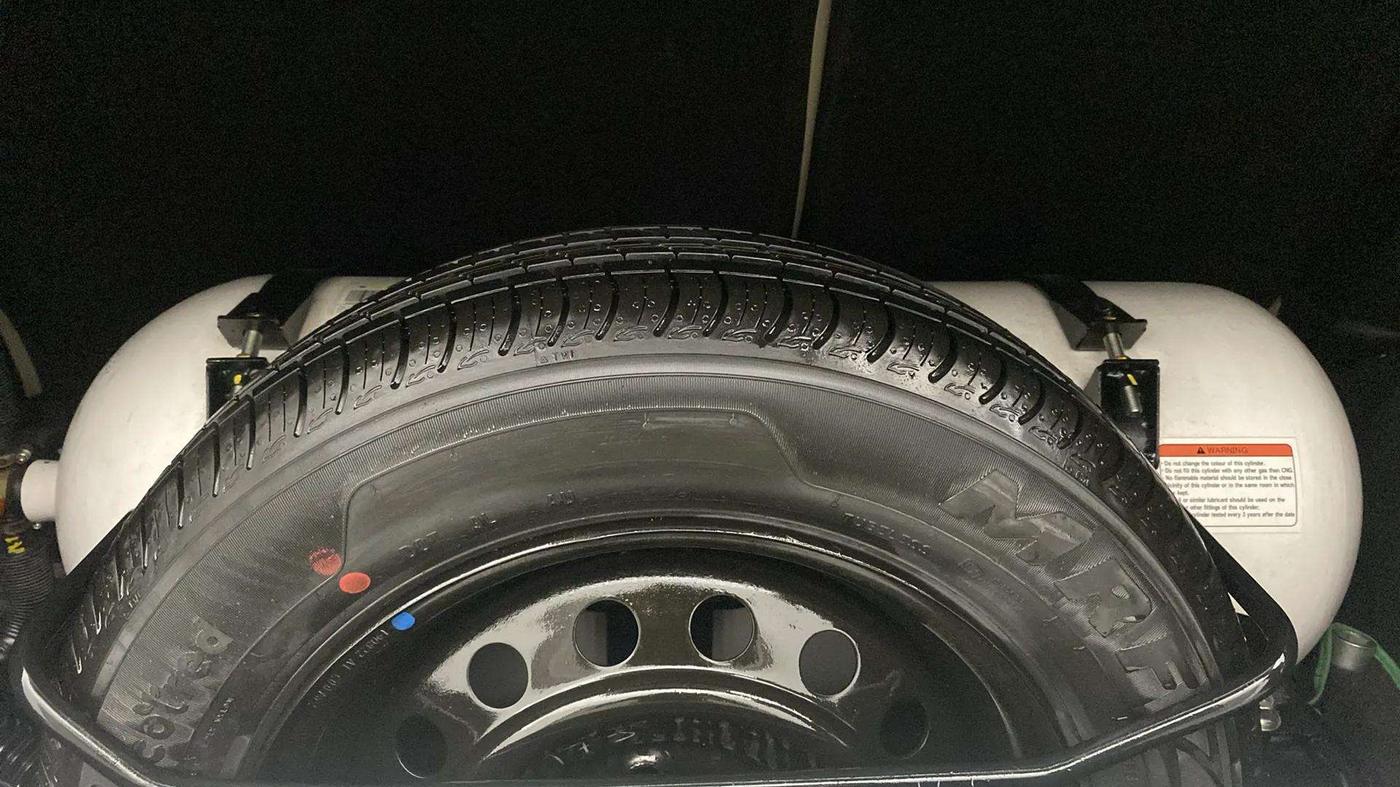 2022 Maruti New Wagon-R VXI CNG 1.0, CNG, Manual, 58,154 km, Spare Tyre