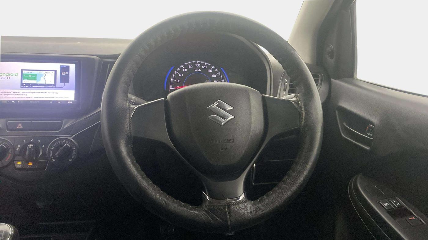 2017 Maruti Baleno SIGMA PETROL 1.2, Petrol, Manual, 31,982 km, Steering Wheel Close Up
