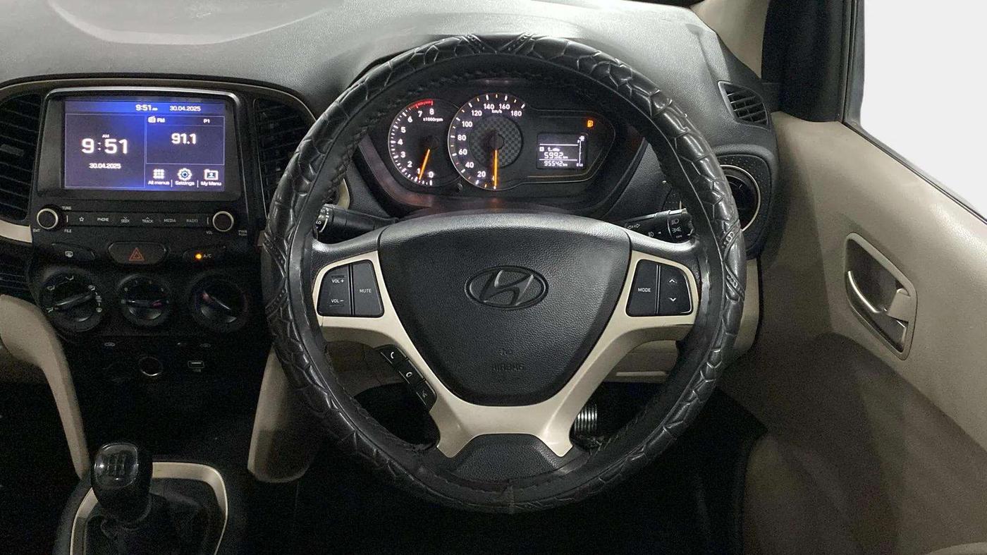 2019 Hyundai NEW SANTRO SPORTZ MT, Petrol, Manual, 95,575 km, Steering Wheel Close Up
