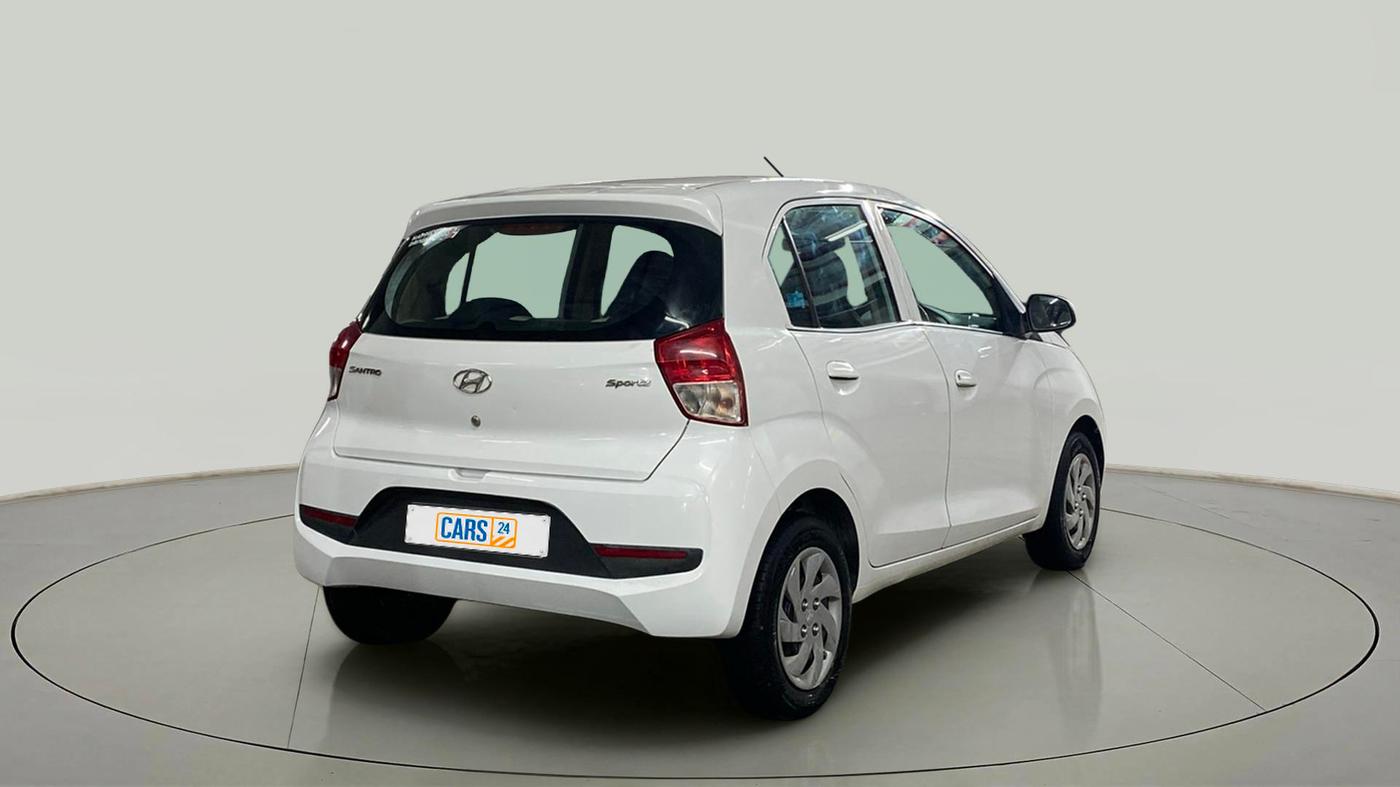 2019 Hyundai NEW SANTRO SPORTZ MT, Petrol, Manual, 95,575 km, Right Back Diagonal