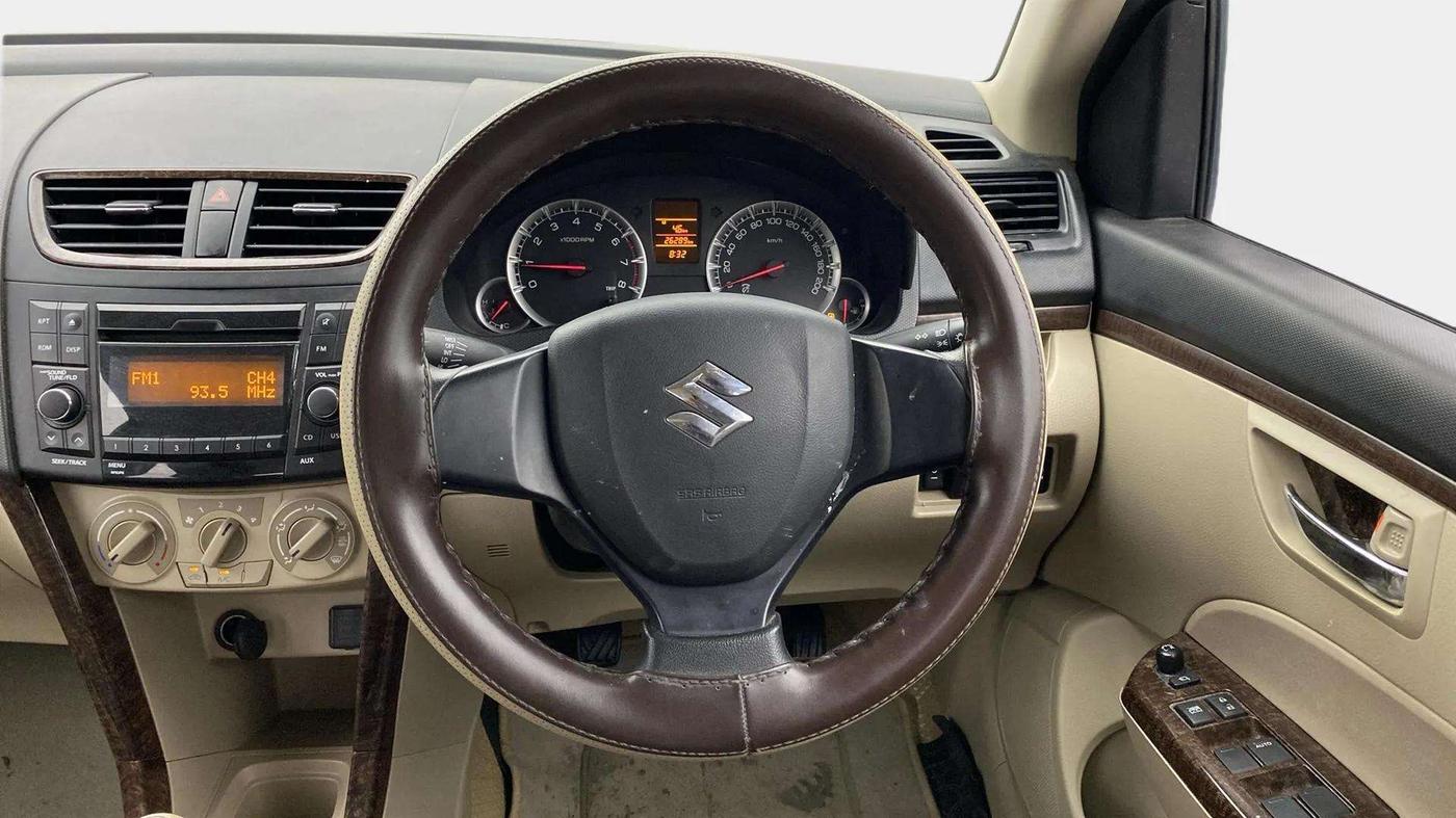 2017 Maruti Swift Dzire VXI (O), Petrol, Manual, 26,403 km, Steering Wheel Close Up