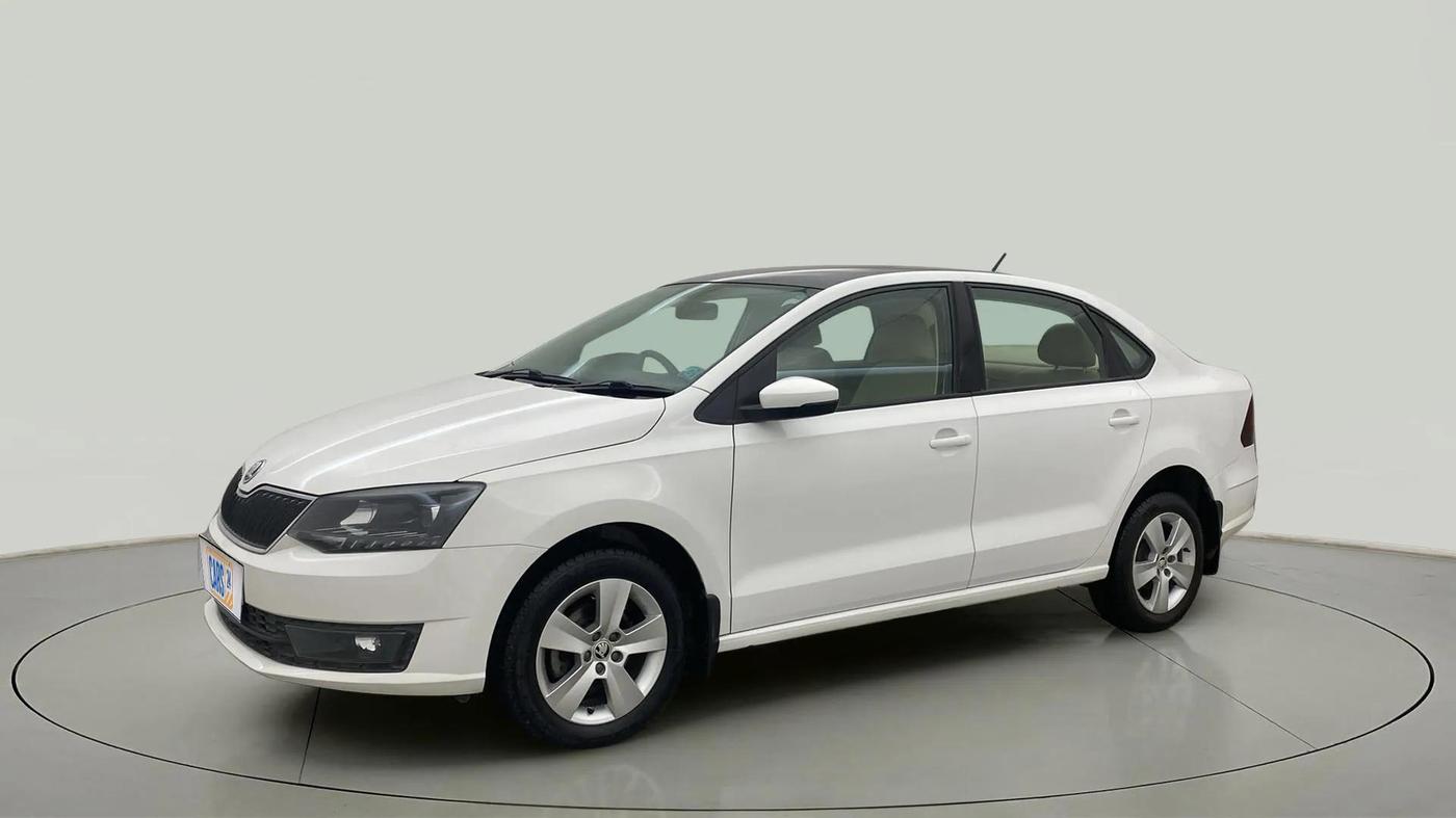 2019 Skoda Rapid AMBITION 1.5 TDI, Diesel, Manual, 72,557 km, Left Front Diagonal