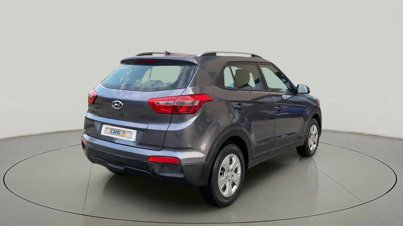 2017 Hyundai Creta E PLUS 1.6 PETROL, Petrol, Manual, 94,877 km, Right Back Diagonal