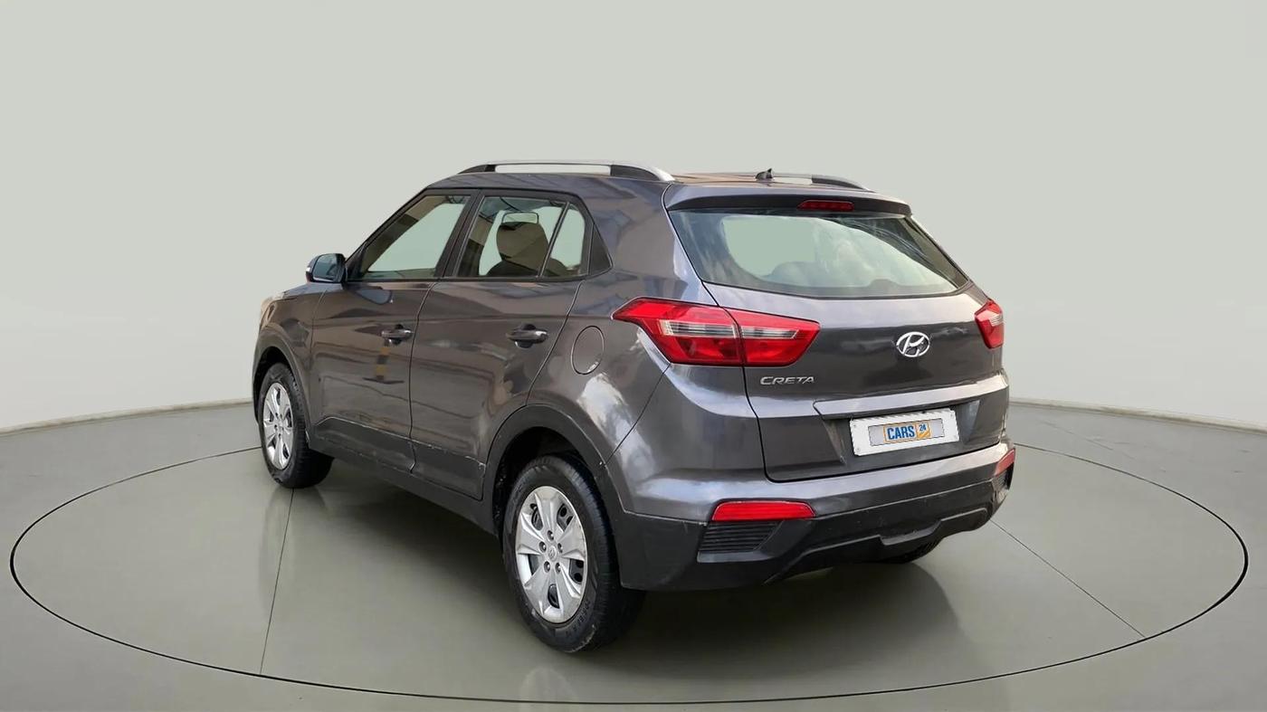 2017 Hyundai Creta E PLUS 1.6 PETROL, Petrol, Manual, 94,877 km, Left Back Diagonal
