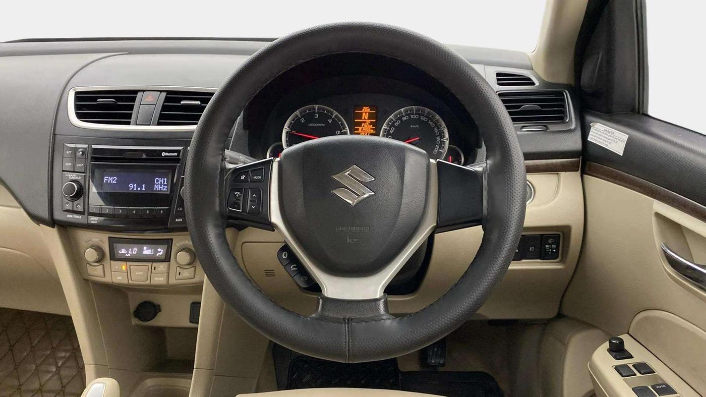 2017 Maruti Swift Dzire ZDI AMT, Diesel, Automatic, 82,023 km, Steering Wheel Close Up