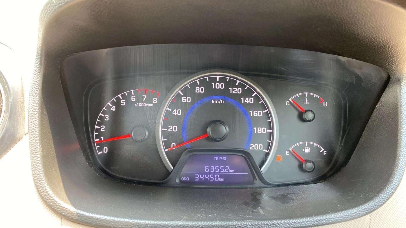 2017 Hyundai Grand i10 MAGNA 1.2 KAPPA VTVT, Petrol, Manual, 34,462 km, Odometer Image
