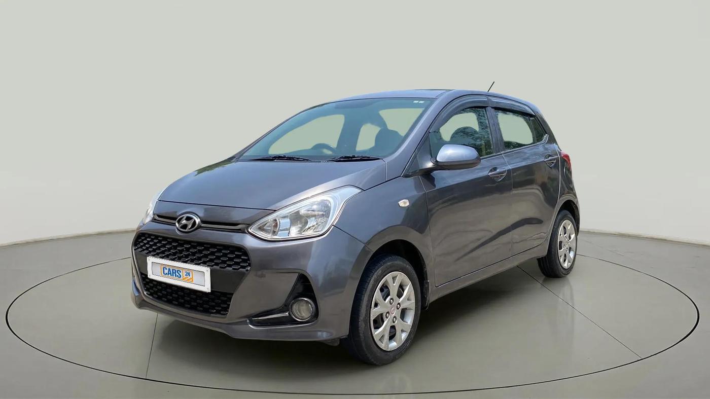 2017 Hyundai Grand i10 MAGNA 1.2 KAPPA VTVT, Petrol, Manual, 34,462 km, Left Front Diagonal