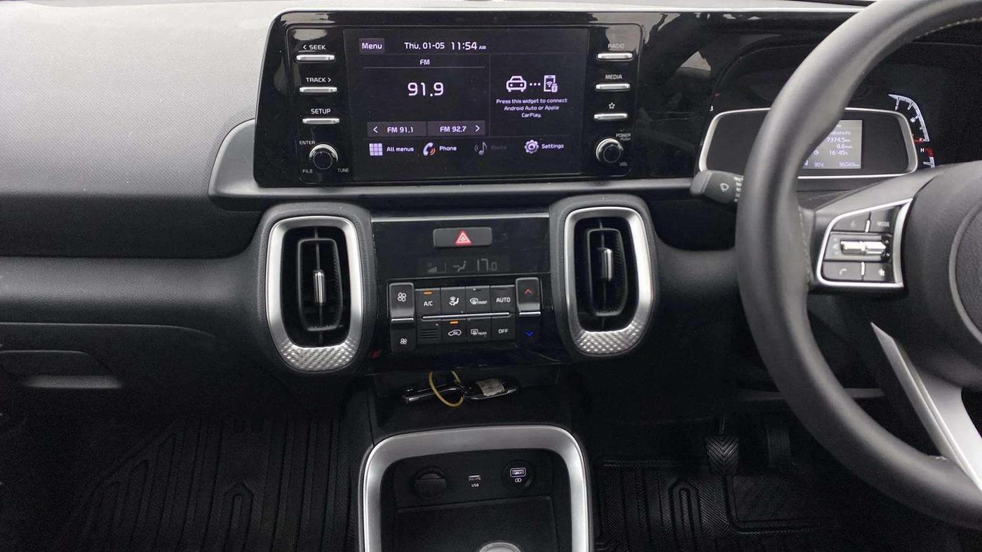 2021 KIA SONET HTK PLUS 1.0 IMT, Petrol, Manual, 36,224 km, Air Conditioner