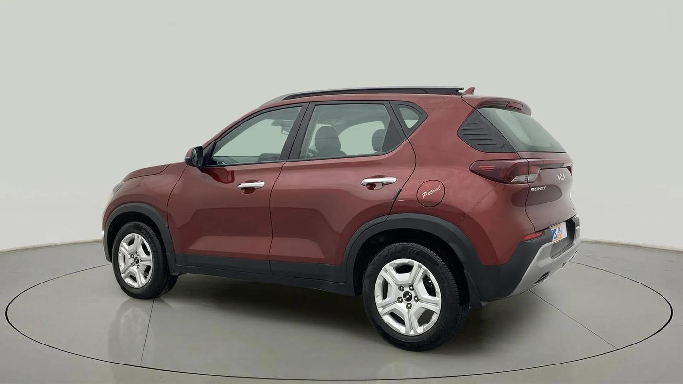 2021 KIA SONET HTK PLUS 1.0 IMT, Petrol, Manual, 36,224 km, Left Back Diagonal