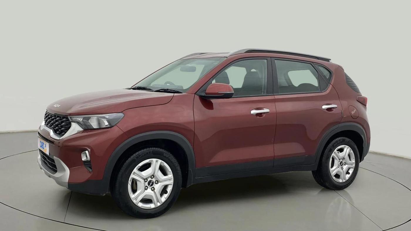 2021 KIA SONET HTK PLUS 1.0 IMT, Petrol, Manual, 36,224 km, Left Front Diagonal