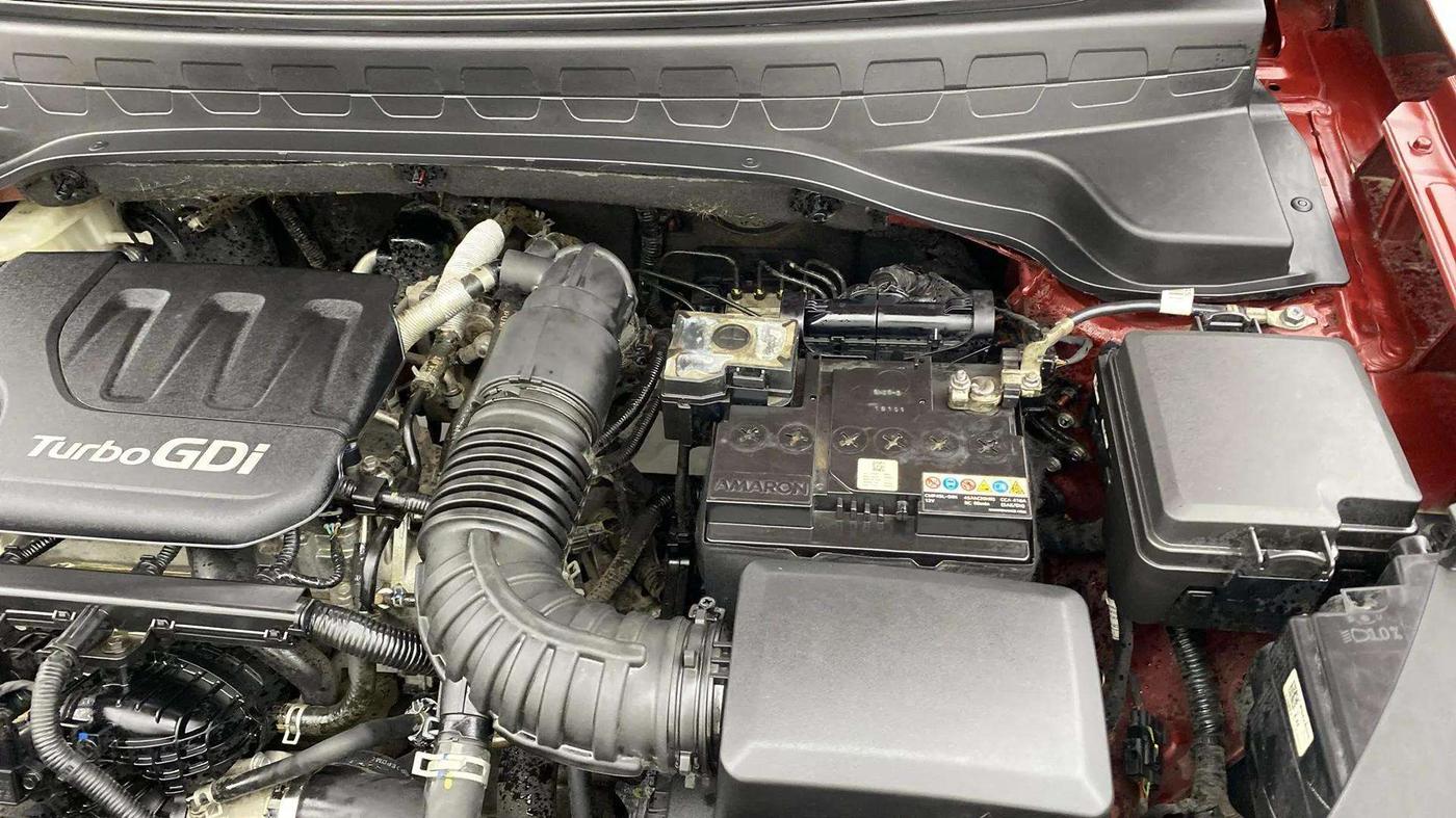 2021 KIA SONET HTK PLUS 1.0 IMT, Petrol, Manual, 36,224 km, Engine View - Left