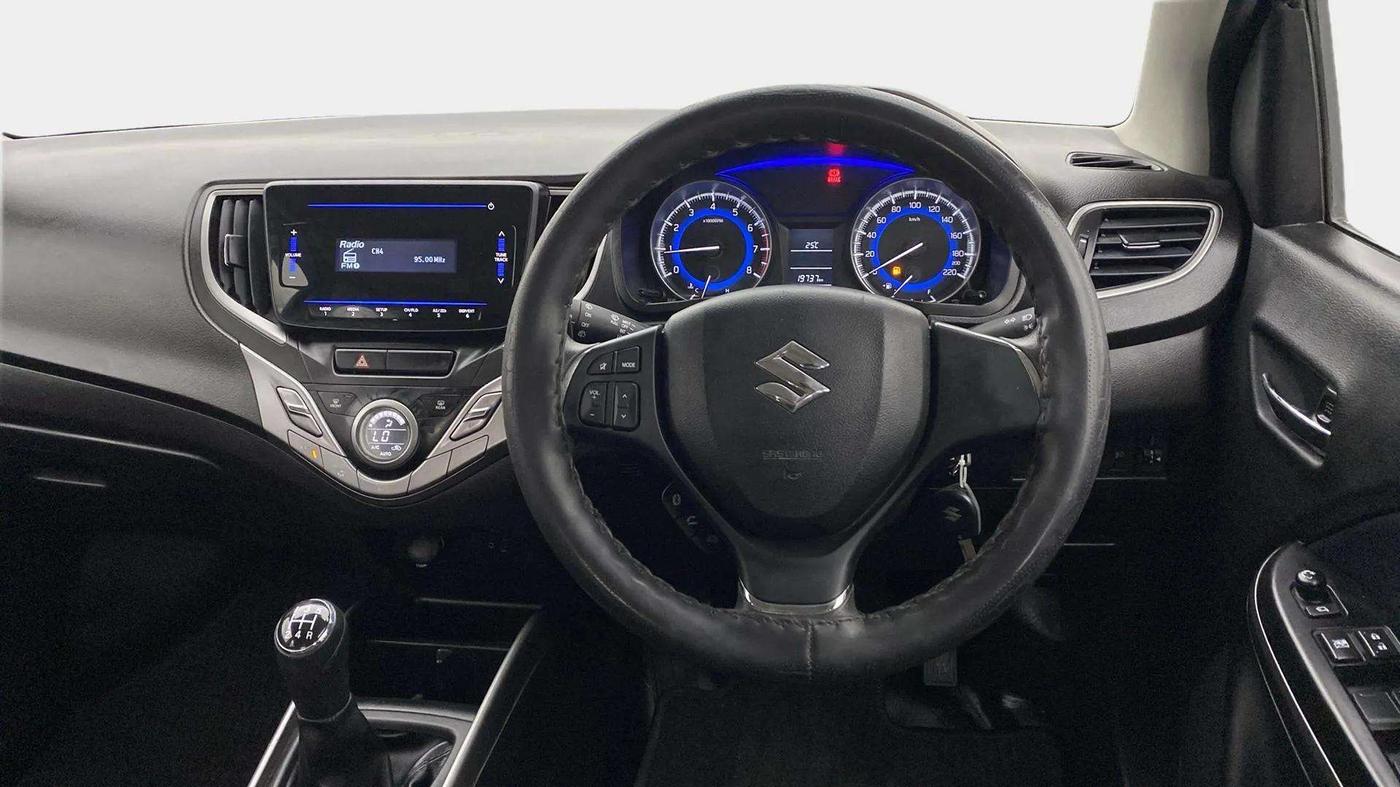 2021 Maruti Baleno DELTA PETROL 1.2, Petrol, Manual, 19,737 km, Steering Wheel Close Up