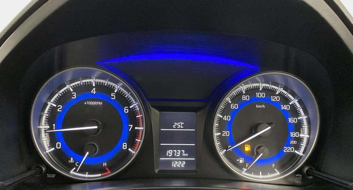2021 Maruti Baleno DELTA PETROL 1.2, Petrol, Manual, 19,737 km, Odometer Image
