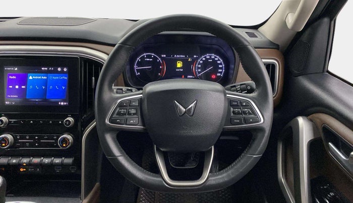2022 Mahindra SCORPIO-N Z8 L PETROL MT 7 STR, Petrol, Manual, 25,599 km, Steering Wheel Close Up