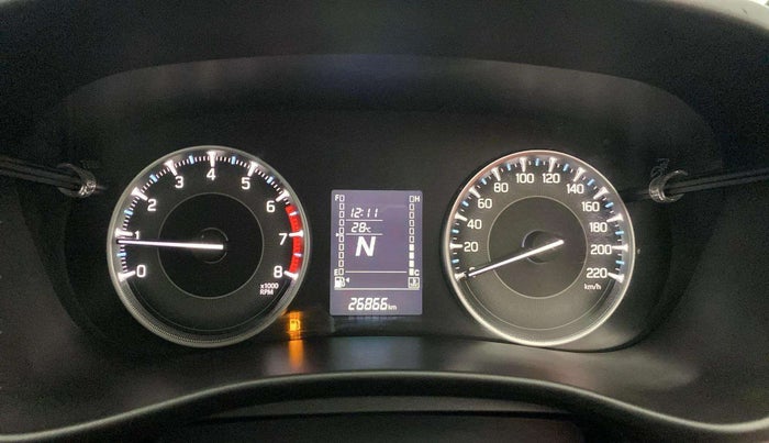 2023 Maruti FRONX DELTA PLUS 1.2L AGS, Petrol, Automatic, 26,871 km, Odometer Image