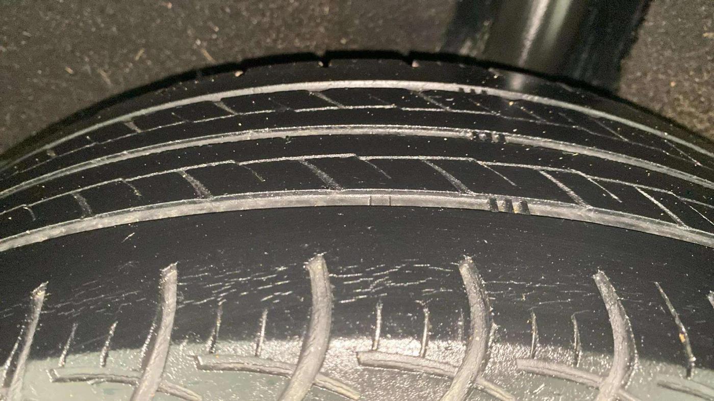 2019 Maruti Baleno DELTA PETROL 1.2, Petrol, Manual, 74,701 km, Left Rear Tyre Tread