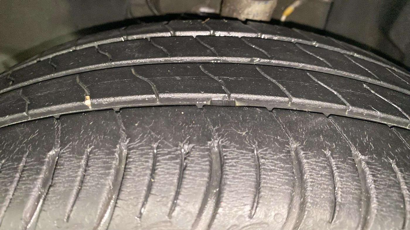 2021 Tata ALTROZ XT PETROL, Petrol, Manual, 44,760 km, Left Front Tyre Tread