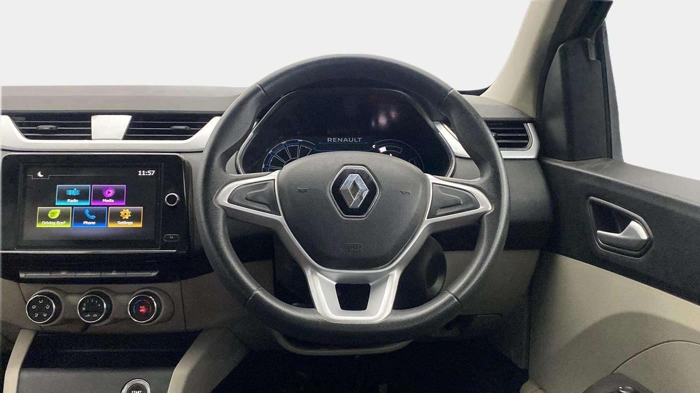 2020 Renault TRIBER RXZ AMT, Petrol, Automatic, 24,984 km, Steering Wheel Close Up