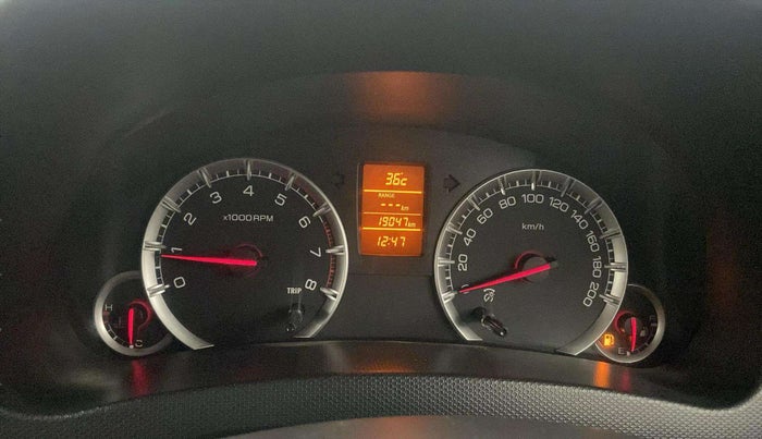 2016 Maruti Swift ZXI, Petrol, Manual, 19,047 km, Odometer Image