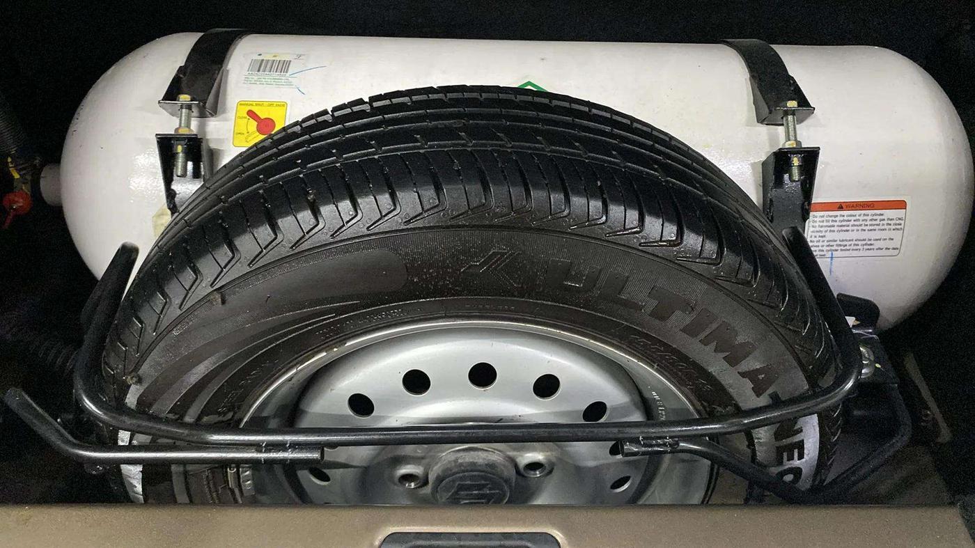 2022 Maruti New Wagon-R LXI CNG 1.0, CNG, Manual, 28,180 km, Spare Tyre