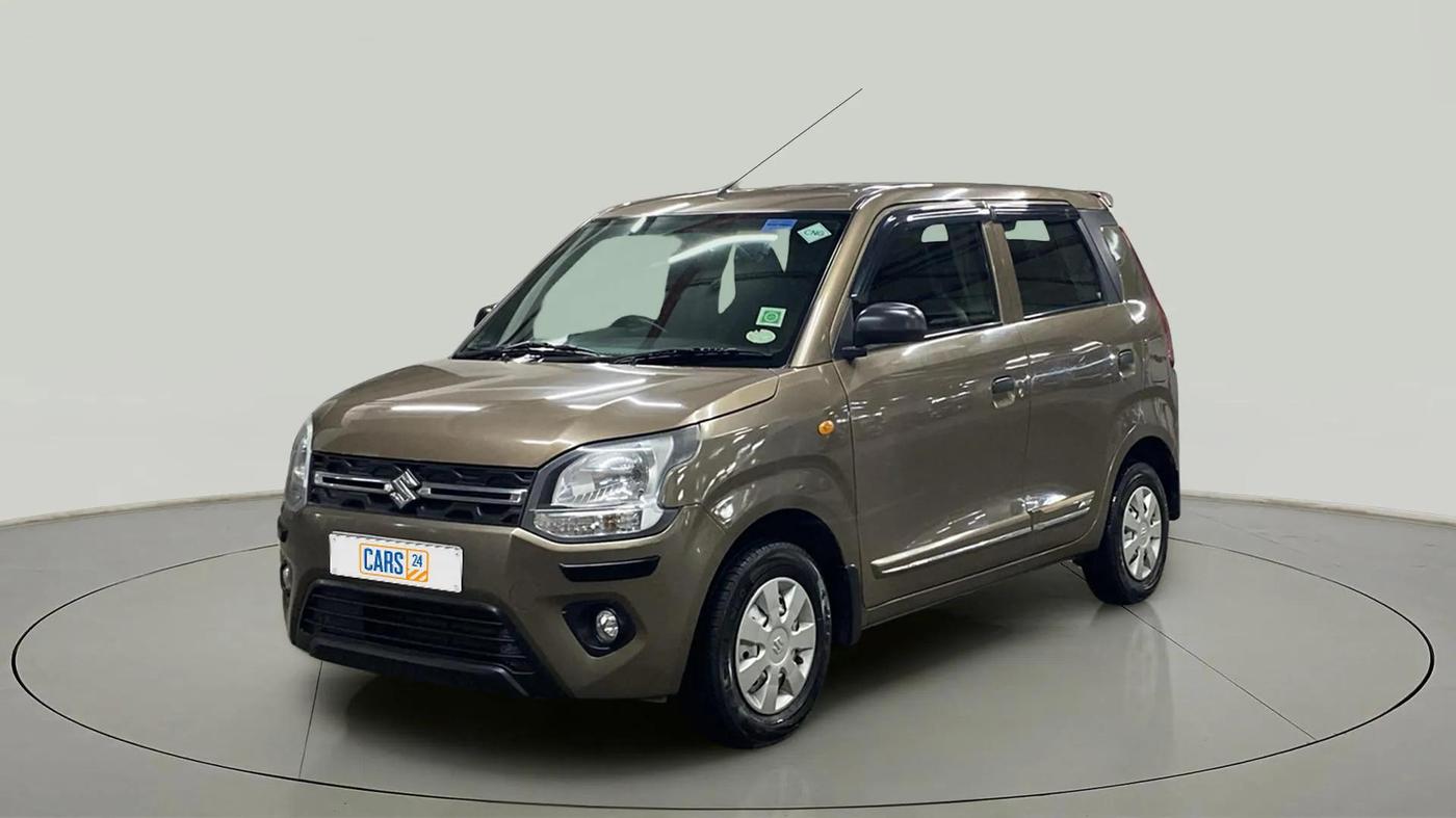 2022 Maruti New Wagon-R LXI CNG 1.0, CNG, Manual, 28,180 km, Left Front Diagonal