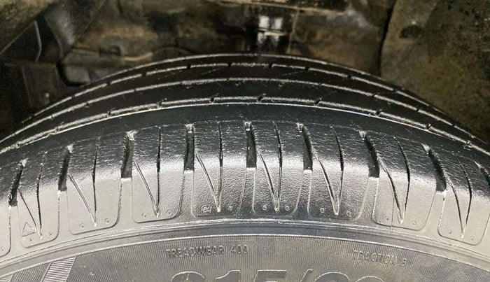 2020 Maruti Vitara Brezza ZXI AT SHVS, Petrol, Automatic, 41,815 km, Left Front Tyre Tread