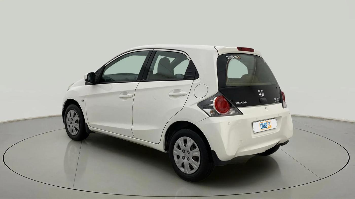 2014 Honda Brio S MT, Petrol, Manual, 48,819 km, Left Back Diagonal