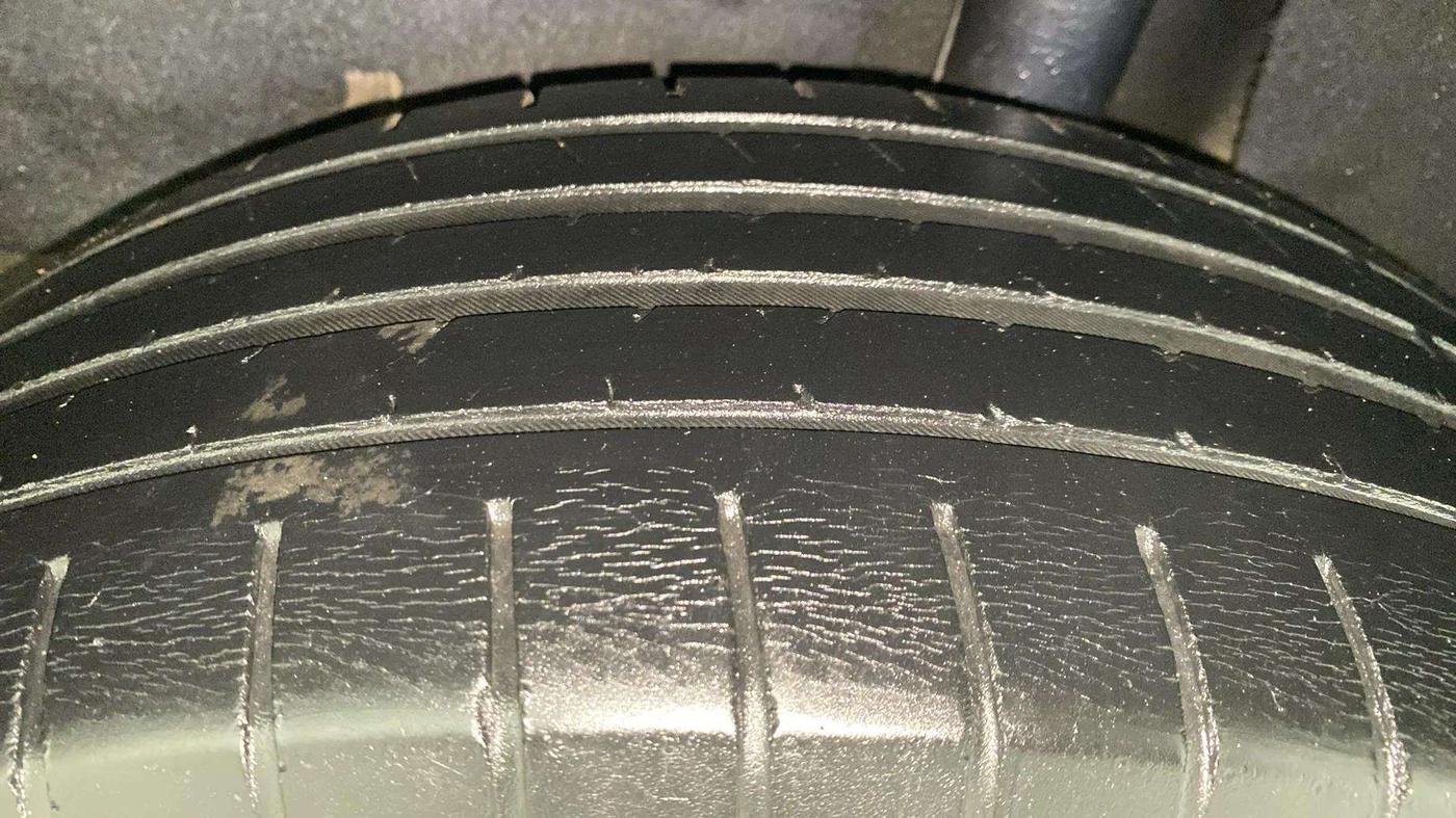 2017 Maruti Baleno ZETA PETROL 1.2, Petrol, Manual, 59,954 km, Left Rear Tyre Tread