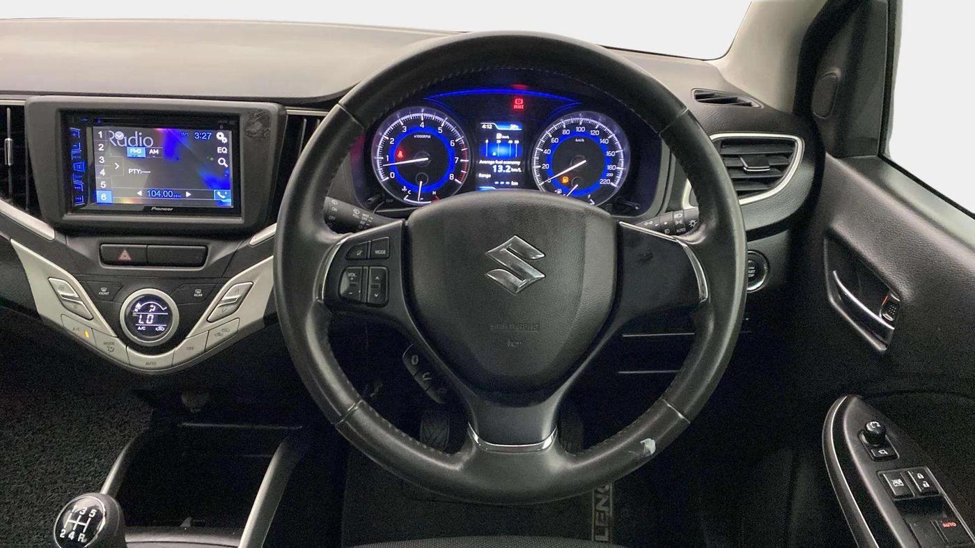 2017 Maruti Baleno ZETA PETROL 1.2, Petrol, Manual, 59,954 km, Steering Wheel Close Up