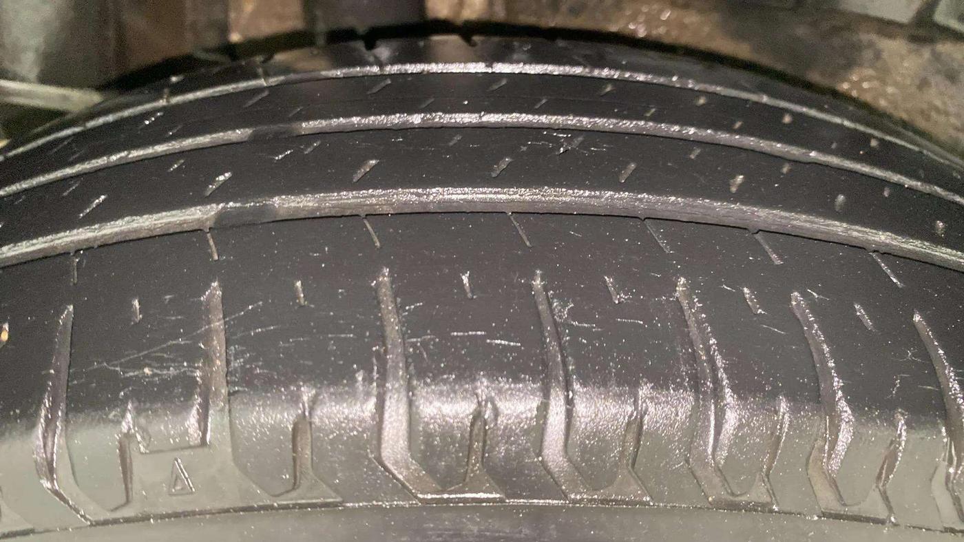 2017 Maruti Dzire VDI, Diesel, Manual, 63,449 km, Right Rear Tyre Tread