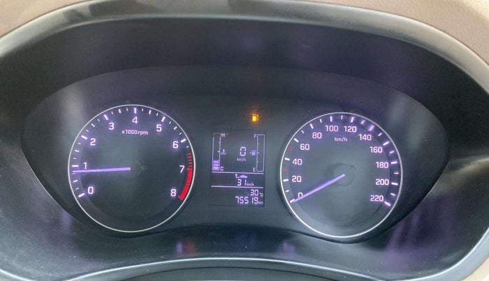 2017 Hyundai Elite i20 SPORTZ 1.2, Petrol, Manual, 75,495 km, Odometer Image