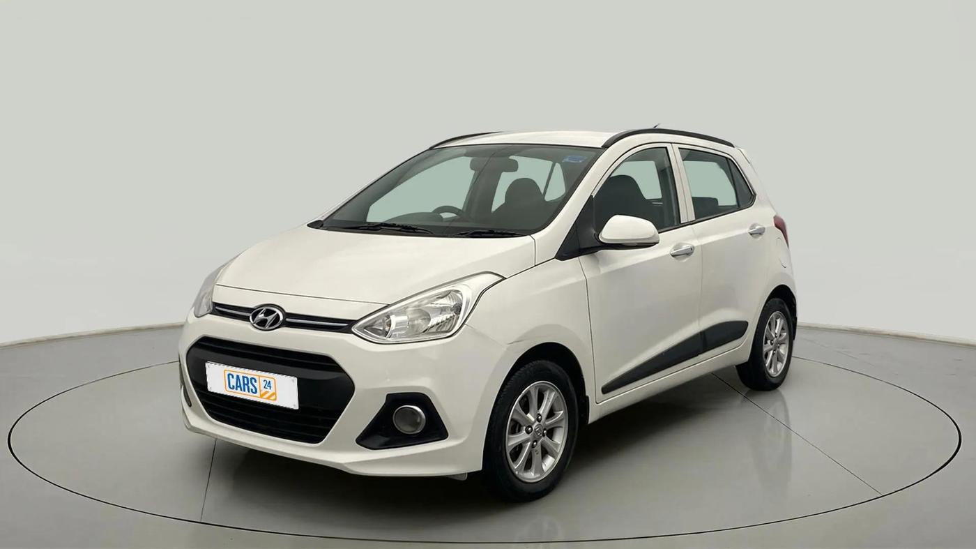 2014 Hyundai Grand i10 ASTA 1.1 CRDI, Diesel, Manual, 72,722 km, Left Front Diagonal