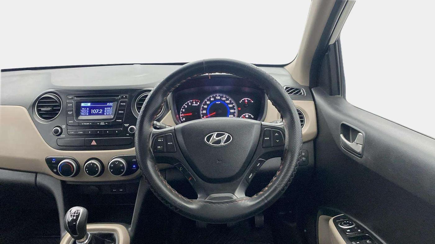 2014 Hyundai Grand i10 ASTA 1.1 CRDI, Diesel, Manual, 72,722 km, Steering Wheel Close Up
