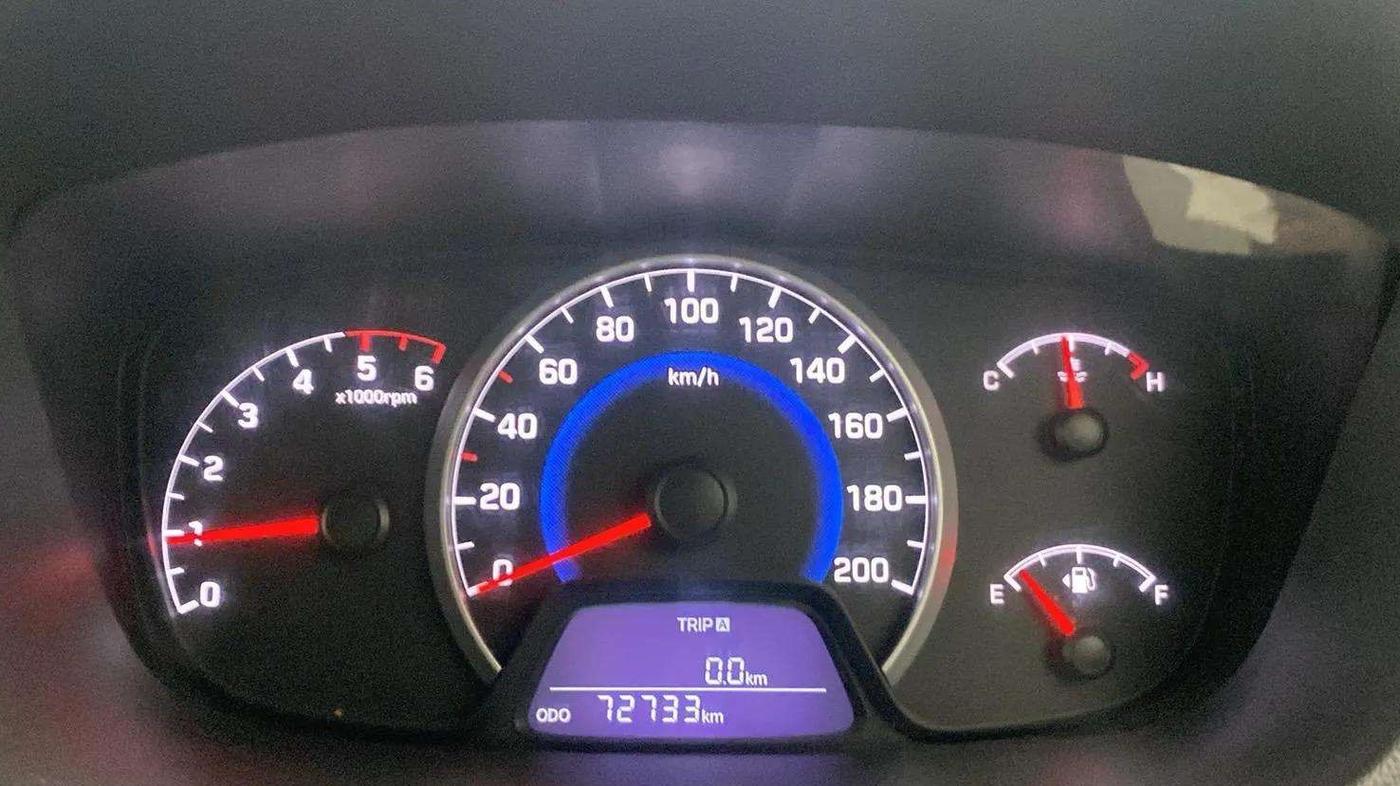 2014 Hyundai Grand i10 ASTA 1.1 CRDI, Diesel, Manual, 72,722 km, Odometer Image