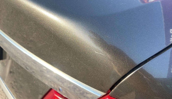 2019 Maruti Dzire VXI, Petrol, Manual, 32,620 km, Dicky (Boot door) - Slightly dented