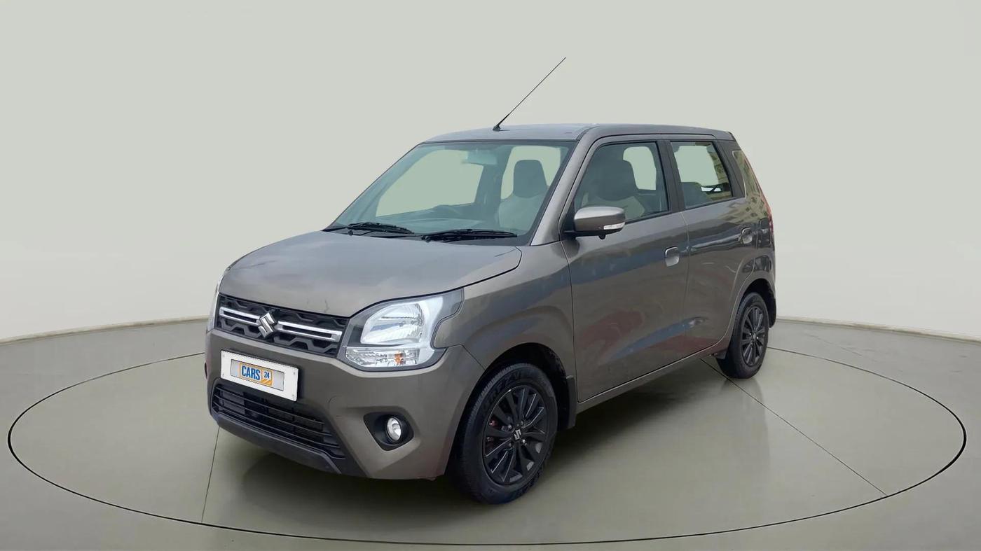 2022 Maruti New Wagon-R ZXI PLUS 1.2 AMT, Petrol, Automatic, 24,800 km, Left Front Diagonal