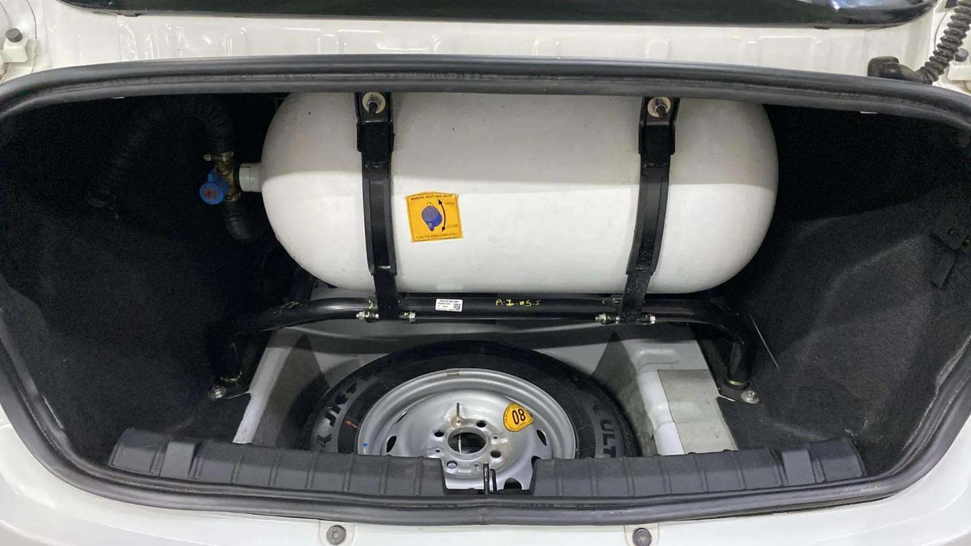 2023 Tata TIGOR XM CNG, CNG, Manual, 5,229 km, Boot Inside