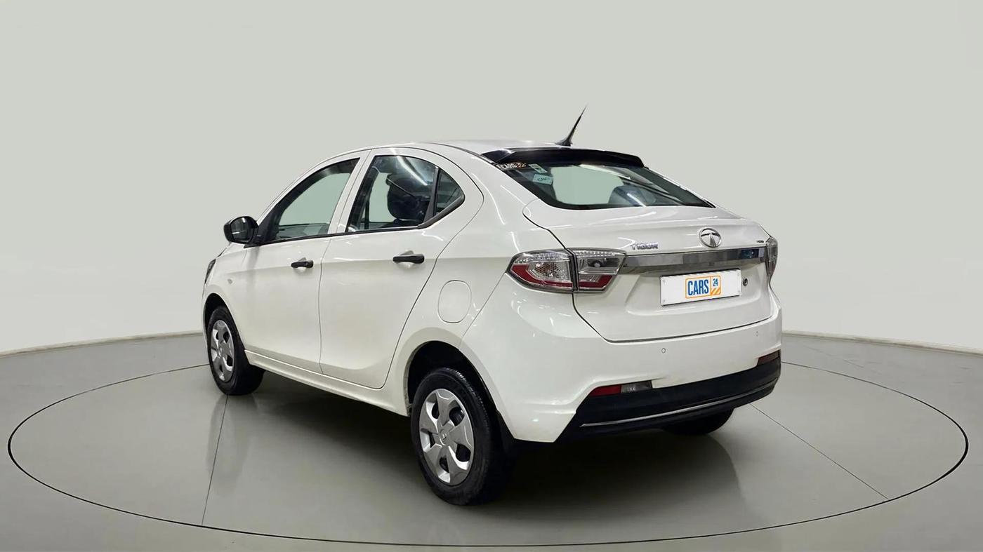 2023 Tata TIGOR XM CNG, CNG, Manual, 5,229 km, Left Back Diagonal