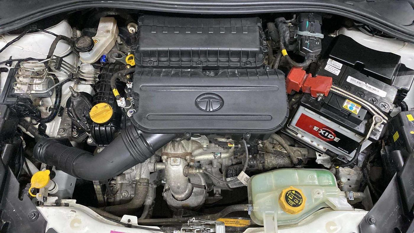 2023 Tata TIGOR XM CNG, CNG, Manual, 5,229 km, Engine View