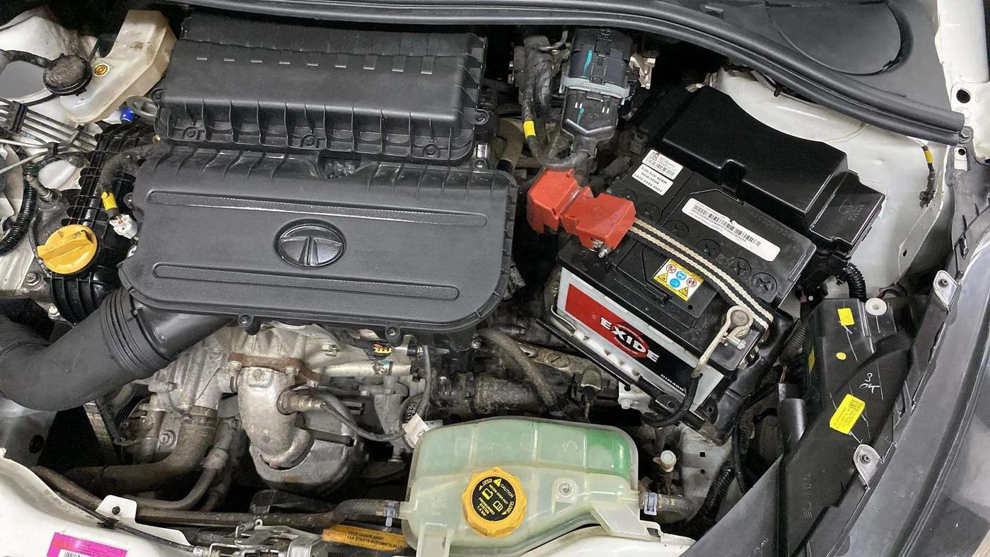 2023 Tata TIGOR XM CNG, CNG, Manual, 5,229 km, Engine View - Left