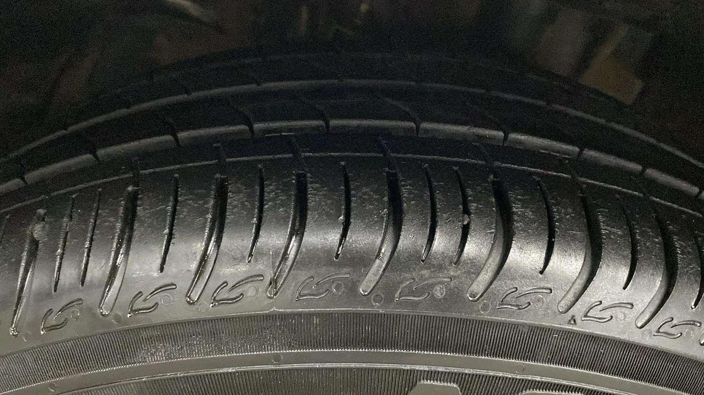 2023 Tata TIGOR XM CNG, CNG, Manual, 5,229 km, Right Front Tyre Tread