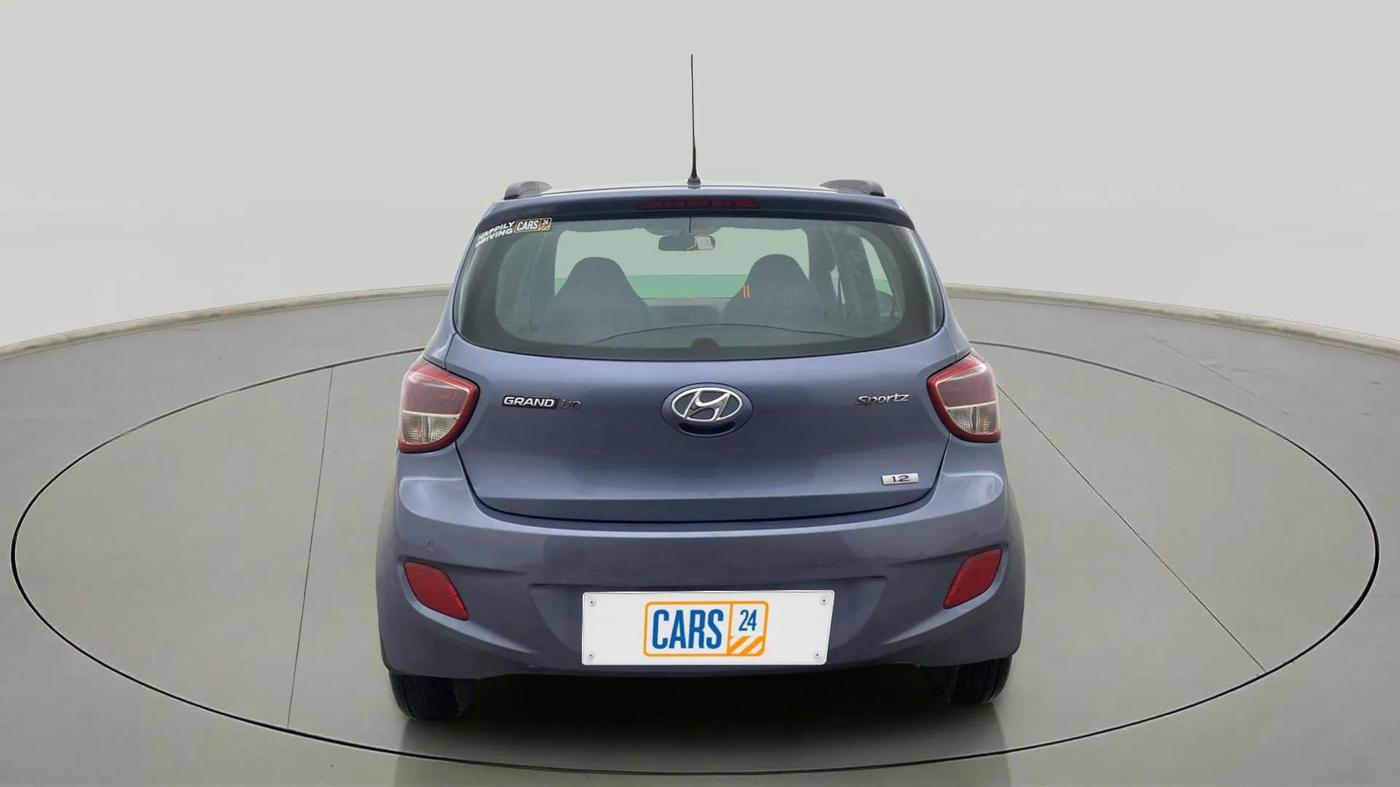 2016 Hyundai Grand i10 SPORTZ 1.2 KAPPA VTVT, Petrol, Manual, 38,659 km, Back/Rear