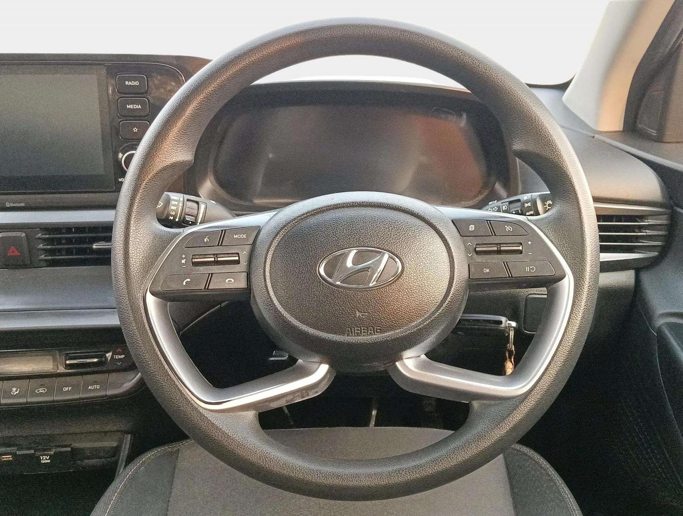 2022 Hyundai NEW I20 SPORTZ 1.2 MT, Petrol, Manual, 23,077 km, Steering Wheel Close Up