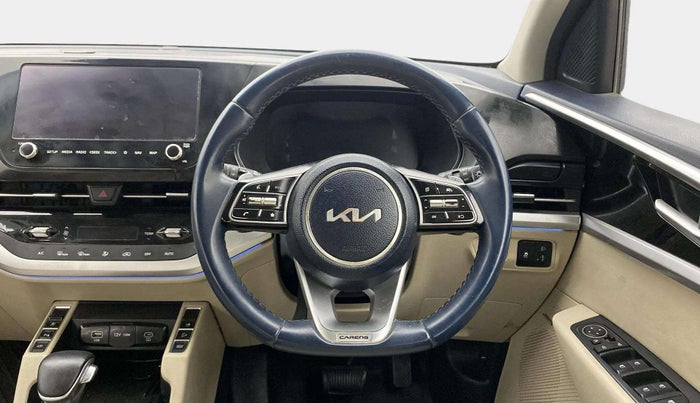2022 KIA CARENS PRESTIGE PLUS 1.4 PETROL DCT 7 STR, Petrol, Automatic, 74,712 km, Steering Wheel Close Up