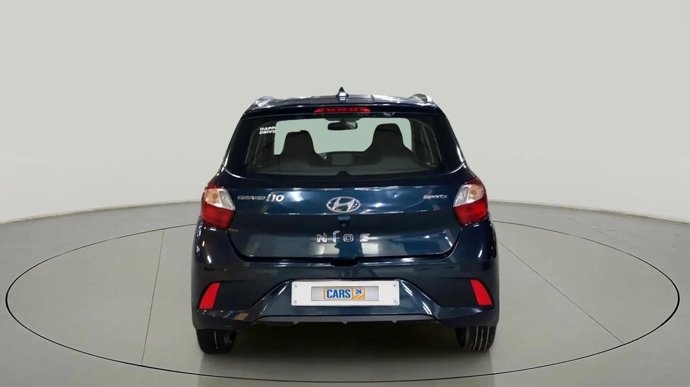 2020 Hyundai GRAND I10 NIOS SPORTZ 1.2 KAPPA VTVT, Petrol, Manual, 44,529 km, Back/Rear