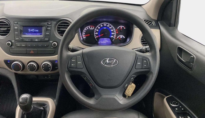 2018 Hyundai Grand i10 MAGNA 1.2 KAPPA VTVT, Petrol, Manual, 24,031 km, Steering Wheel Close Up