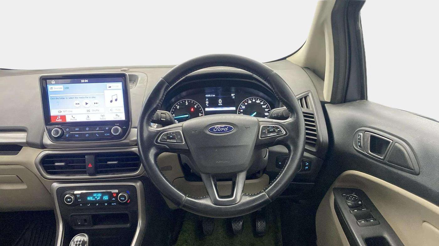 2019 Ford Ecosport TITANIUM 1.5L DIESEL, Diesel, Manual, 57,742 km, Steering Wheel Close Up