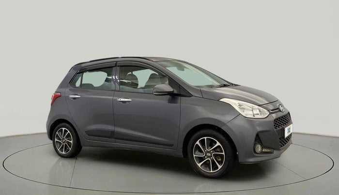 2017 Hyundai Grand i10 ASTA 1.2 KAPPA VTVT, CNG, Manual, 46,160 km, Right Front Diagonal